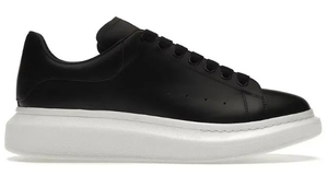 Zapatos Casuales para Hombre y Mujer, Zapatillas Deportivas Negras y Blancas, de Gamuza, con Plataforma, Modelo mq - Product Image 2
