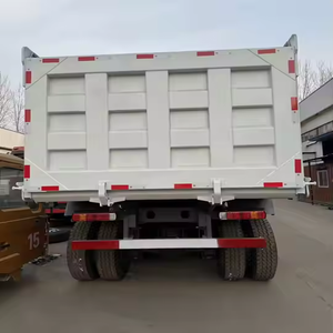 Camion benne lourd Howo Sino 6x4 10 roues d'occasion blanc à vendre - Product Image 3