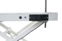 Table de toilettage pour animaux de compagnie Shernbao FT-873 avec fer à repasser électrique et lumière LED, capacité de charge de 120 kg