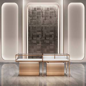 Usine sur mesure montre bijoux magasin de détail boutique acrylique acier inoxydable bois plastique métal personnalisé bijoux vitrine affichage - Product Image 3