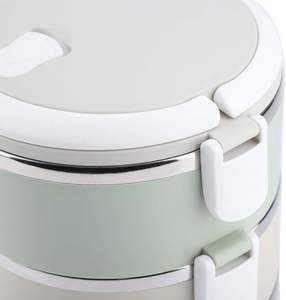 Stainless Steel Insulated Bento <b>Lunch</b> <b>Box</b> Kids Student Children Adult Tiffin <b>Lunch</b> <b>Box</b> With <b>Lunch</b> <b>Box</b> Compartments - Product Image 6