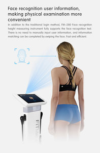 Machine d'analyse corporelle 3D professionnelle, pèse-personne intelligent avec analyseur corporel complet 2-en-1, appareil portable en acier inoxydable - Product Image 4