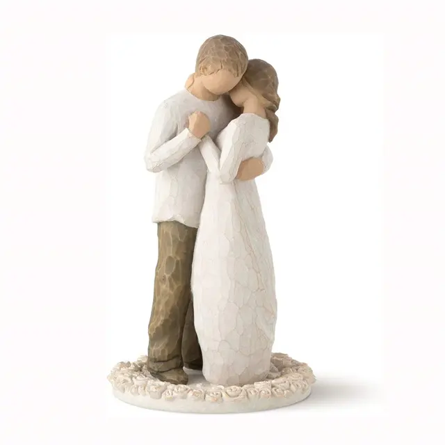 Wholesale Wedding Cake Toppers Sculpted Hand-painted Cake Topper for Wedding Engagement Anniversary Party