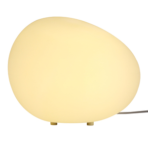 Lampe d'ambiance <span class=keywords><strong>LED</strong></span> moderne et minimaliste, style influenceur transfrontalier, en forme de <span class=keywords><strong>galet</strong></span>, à brancher, avec bouton de variation de trois couleurs et intensité variable, idéale comme cadeau de nuit - Product Image 5