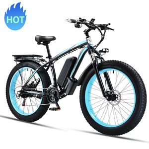Moteur hybride 1000W EBike avec gamme massive 48V 20Ah + 15Ah pour la conduite sur neige Cadre en acier durable 28-37 MPH - Product Image 1