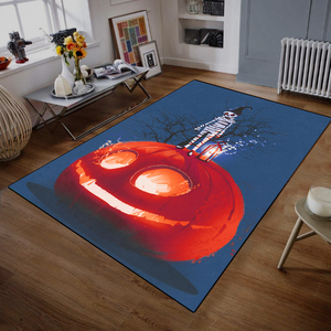 AliExpress-alfombra personalizada para decoración de fiestas y halloween, alfombrilla para puerta, Casa Encantada, sala de estar, <span class=keywords><strong>2021</strong></span> - Product Image 5