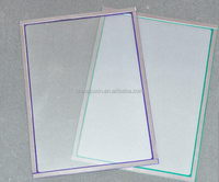 Portapapeles RBD Adhesivos A4 de PVC Transparente con Cierre Elástico y Laminación Impresa de Guangdong para Notificaciones en Láminas de Acero