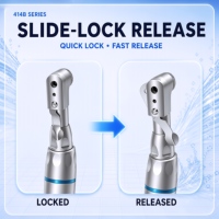 Harga Gudang Dental Low Speed Handpiece 1:1 External Water Spray Contra Angle Handpiece Peralatan Gigi
