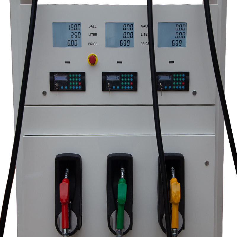 3 Nozzles Petrol Pump Machine Fuel Dispenser Price for Mobile Fuel ...