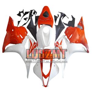 การฉีดสำหรับ Honda CBR600RR CBR 600RR 600 CC สีส้มขาว R F5 09 10 11 12 96LQ.144 <span class=keywords><strong>CBR600</strong></span> RR 600CC <span class=keywords><strong>2009</strong></span> 2010 2011 2012แฟริ่ง - Product Image 1