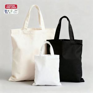 Custom Print <b>Tote</b> Bag Canvas Bag Eco Recycled Canvas Grocery Bag Canvas Cotton Shopping Handbag for Women - Product Image 1