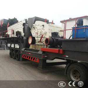 Trituradora de Impacto Móvil para Minería de la Mejor Marca de China, Capacidad de 50 Toneladas por Hora, Trituradora de Impacto Móvil para Granito - Product Image 2