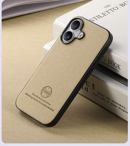 Iphone16 da trường hợp điện thoại chất lượng cao vải trường hợp iphone16pro Drop-RESISTANT 15p da bảo vệ trường hợp - Product Image 2