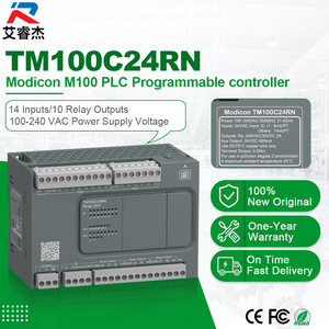 Nuevo módulo PLC Modicon M100 original TM100C24RN Schneider 14 entradas/10 salidas de relé 220VAC PLC Controlador lógico programable - Product Image 1