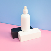 Boîtes d'huiles essentielles personnalisées par le fabricant, logo noir et blanc, écologiques, haut de gamme, faites à la main, flacons compte-gouttes vides, boîtes en papier