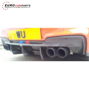 1S E82 1M M Coupe E87 11 ~ 13 Năm Chất Liệu Sợi Carbon R Phong Cách Phía Sau Khuếch Tán Trở Lại Splitters Phía Sau Bumper Spoiler Đuôi Khuếch Tán - Product Image 2