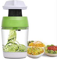 5-in-1 handmatige verstelbare groentespiralizer spaghetti-snijmachine van plastic