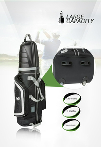 حقائب سفر للجولف قابلة للطي نوادي الجولف ptotect حقيبة حامل ABS قشرة صلبة غطاء سفر للجولف مع عجلات - Product Image 3