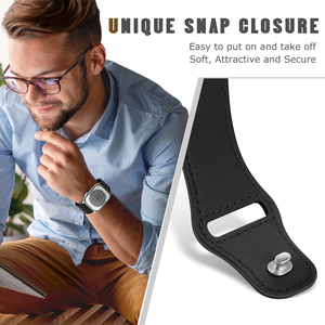 Bracelets de montre en cuir Ultra 2 de luxe, bracelet remplaçable pour IWatch Series 11 10 9 8 7 3 4 5 6 SE pour Apple <span class=keywords><strong>Watch</strong></span>, bracelets en cuir - Product Image 2