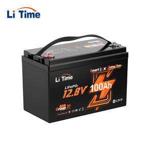LiTime LiFePo4 <span class=keywords><strong>12</strong></span> 볼트 <span class=keywords><strong>100Ah</strong></span> TM 리튬 이온 태양 전지 저장 시스템 저온차단 보호 배터리 (블루투스 포함) - Product Image 2