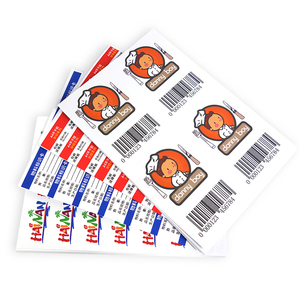 Nhãn Dán Tương Thích <span class=keywords><strong>A4</strong></span> Giấy Nhãn <span class=keywords><strong>A4</strong></span> Kích Thước Nhỏ 66Mm * 33.9Mm Nhãn Tự Dính - Product Image 2