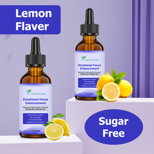 Gotas Líquidas de Mezcla Herbal con Sabor a Limón, las Más Vendidas, para Mejorar el Enfoque Emocional, Favorecen la Calma y la Relajación, Sin Azúcar - Product Image 2