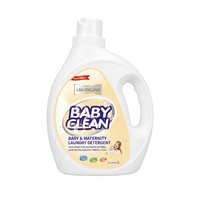 Détergent à lessive liquide pour bébé, écologique, jetable, OEM personnalisé, 2L, formule douce à base de plantes, hypoallergénique pour les nouveau-nés