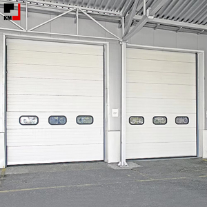 Factory Direct 40mm Thick Windproof Workshop Sliding <strong>Door</strong> Electric Lifting Rolling <strong>Back</strong> Industrial Overhead Sectional <strong>Door</strong> - Product Image 3