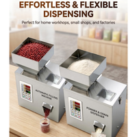 Machine de remplissage semi-automatique multifonctionnelle pour poudres et granulés, avec pesage, pour lait en poudre, noix, graines, granulés, aliments secs pour animaux