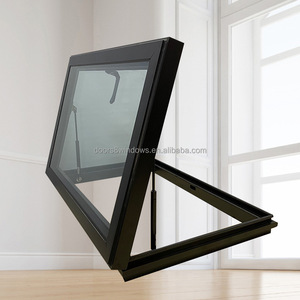 Hiện Đại Hợp kim nhôm khung nhà bếp mái cửa sổ louver có thể thu vào Skylight không thấm nước dọc Mở thiết kế đồ họa - Product Image 2