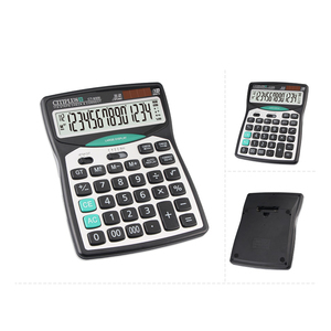 Ctplus CT-9300 14 chữ số năng lượng mặt trời Powered Máy tính để bàn máy tính mới đến lớn nhựa văn phòng Bàn máy tính - Product Image 4