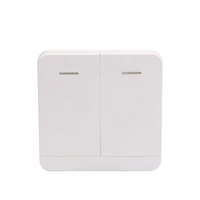 Prise de télécommande Interrupteur d'éclairage mural sans fil Prise de télécommande électrique pour lumière Portée RF de 100 pieds