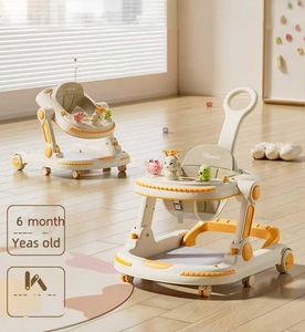 Offre Spéciale 4 en 1 marchette multifonctionnelle pour bébé avec cadre en plastique pliable avec musique pour les occasions <span class=keywords><strong>de</strong></span> <span class=keywords><strong>marche</strong></span> - Product Image 6