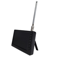 Baterai 1500mAh Terpasang, TV 5 inci, Mendukung Kartu USB TF, Mendukung Televisi Digital PVR