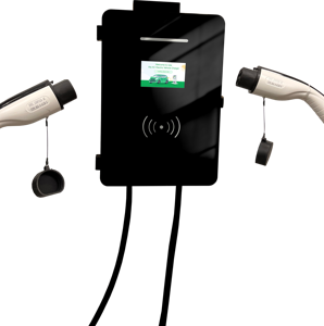 Chargeur mural double pistolet 7kW 14kW <span class=keywords><strong>22kW</strong></span> pour VE, Type 1 Type 2 GB/T, IP54, 220V AC, pour usage domestique - Product Image 2