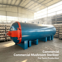 Autoclave à champignons haute fiabilité, stérilisateur à vapeur électrique pour la stérilisation des sachets de champignons
