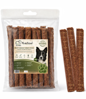 Étiquettes personnalisées imprimées pour sachets de friandises pour chiens, autocollantes, imperméables, en papier, écologiques, réutilisables, avec logo personnalisé pour l'emballage