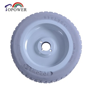Pneu industriel solide Topower 15x5, design diagonal, pour excavatrice, fabriqué en Chine - Product Image 2