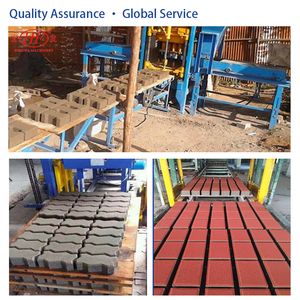 Máquina para Fabricar <span class=keywords><strong>Bloques</strong></span> <span class=keywords><strong>de</strong></span> Pavimento QT4-15S, Controlada <span class=keywords><strong>por</strong></span> PLC, Producción <span class=keywords><strong>de</strong></span> Concreto <span class=keywords><strong>de</strong></span> Alta Eficiencia para Fábricas <span class=keywords><strong>de</strong></span> 2000-8000 Metros Cuadrados - Product Image 4