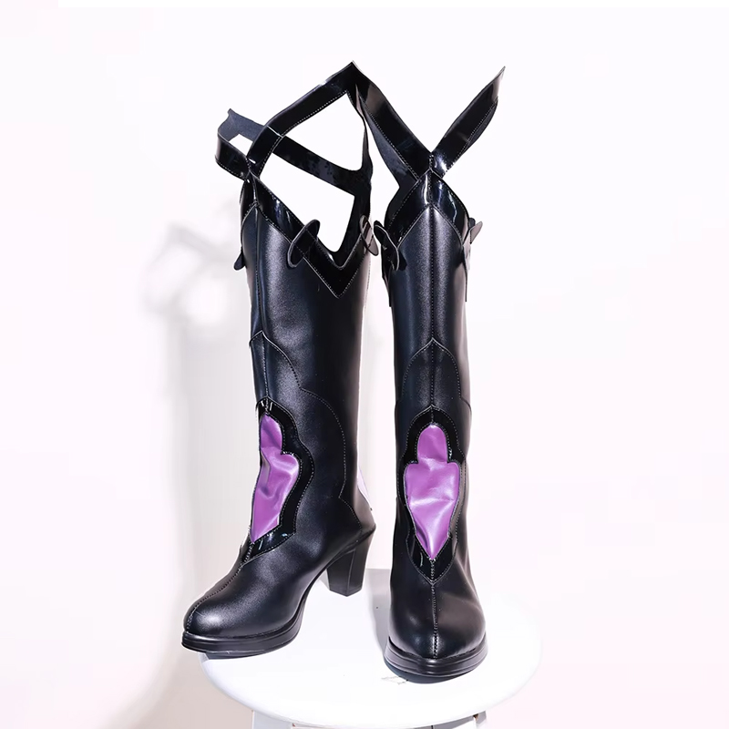 รองเท้าสีม่วง