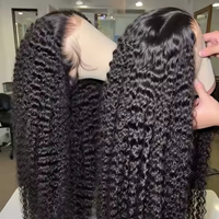 Perruque complète en dentelle HD 13x4 13x6 en cheveux humains bruts cambodgiens bouclés birmans, pré-épilée, pour usage quotidien, livraison rapide, vente en gros