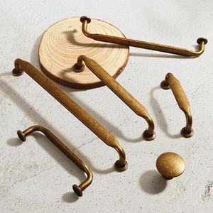 Poignées de meubles de cuisine en nickel satiné brossé, poignées de tiroir, quincaillerie de cuisine pour armoires et tiroirs - Product Image 3