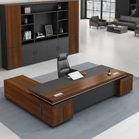 Bureau de direction moderne et minimaliste, personnalisable, de luxe, bureau de direction haut de gamme, personnalisation en gros