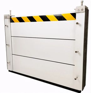 Barreras <span class=keywords><strong>de</strong></span> inundación <span class=keywords><strong>de</strong></span> aluminio Nautilus, muy impermeables, utilizadas en entradas <span class=keywords><strong>de</strong></span> estacionamiento, túneles <span class=keywords><strong>de</strong></span> plantas <span class=keywords><strong>de</strong></span> energía nuclear - Product Image 1
