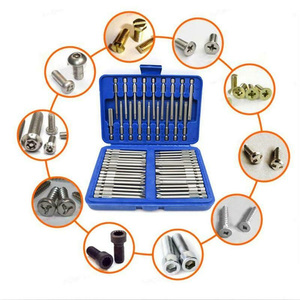 50pcs dài tuốc nơ vít bit đặt 49pcs 75mm CR-V screwdriver bit + 1PC từ bit chủ với hộp lưu trữ - Product Image 3