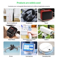 Batterie au lithium polymère SUM803040 3.7V 1000mAh pour appareil de beauté, mini ventilateur, localisateur GPS