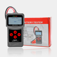 Analizador y Probador de Baterías de Coche LANCOL MICRO-200pro para Diagnóstico Automotriz 12V 3-220Ah con Indicador Luminoso LCD
