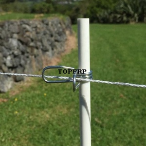 Hot Sale Fiberglass Reinforced Plastic <b>Pole</b> Electric Fence Post - Product Image 4