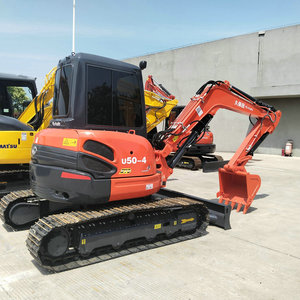 U50-4ขนาดเล็กกะทัดรัดและยืดหยุ่นของ Kubota เครื่องขุดดินขนาดเล็ก U50 5ton มือสอง - Product Image 3