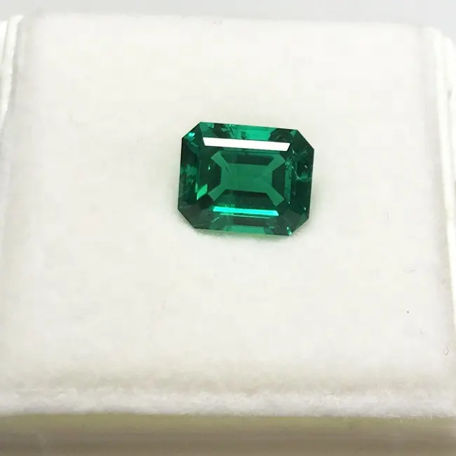 Bán Buôn Loose Lab Tạo Ra Colombia Emerald Stone Giá Tự Nhiên Zambia Emerald